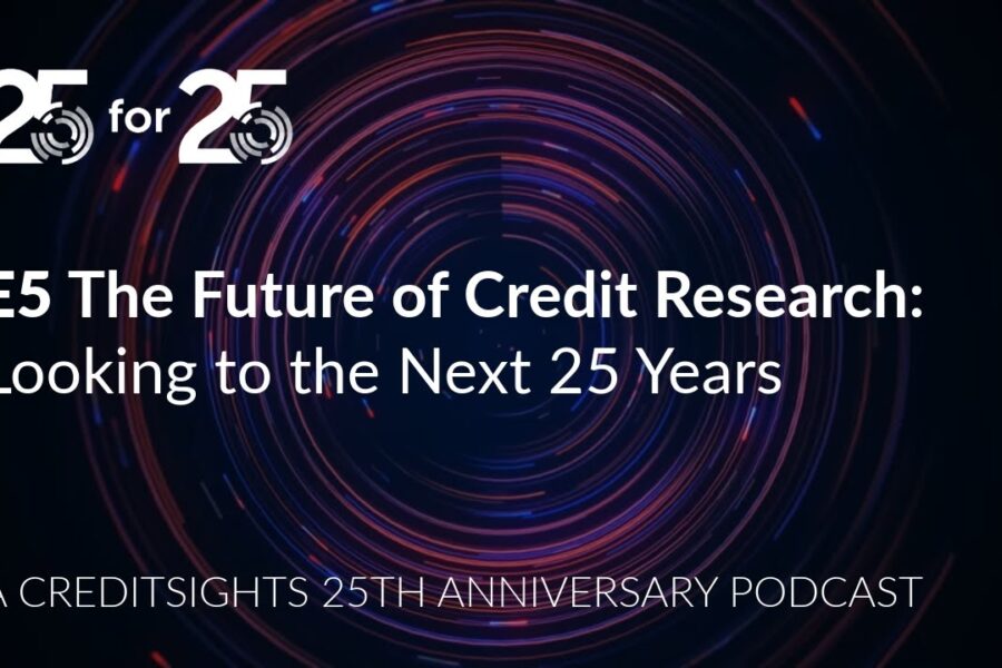 The Future of Credit Research: Looking to the Next 25 Years