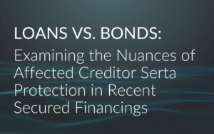 Affected Creditor Serta Protection